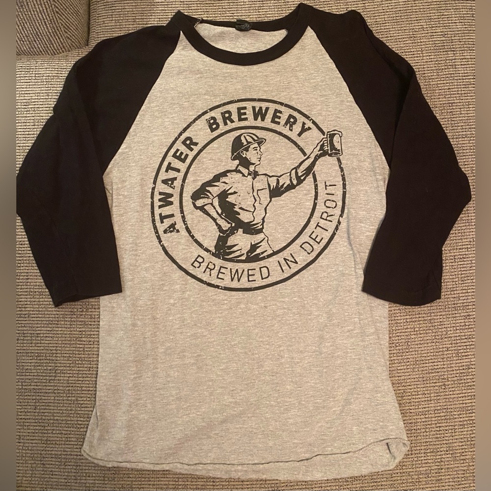 Atwater Brewery Baseball Tee